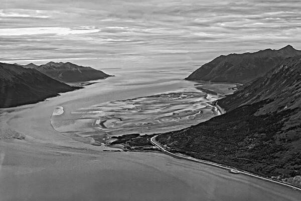 Sea Photograph - Turnagain Arm Alaska by Waterdancer