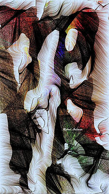 Wall Art featuring the digital art Understanding by Rafael Salazar