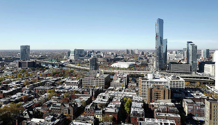 Wall Art featuring the photograph University City - Philadelphia by Rona Black