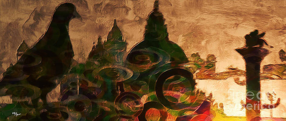 Painting - Venice Reflection by Stefano Senise