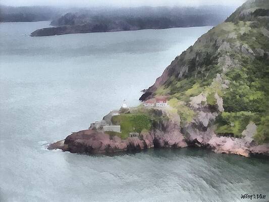Mountain Wall Art featuring the painting View From Signal Hill by Jeffrey Kolker