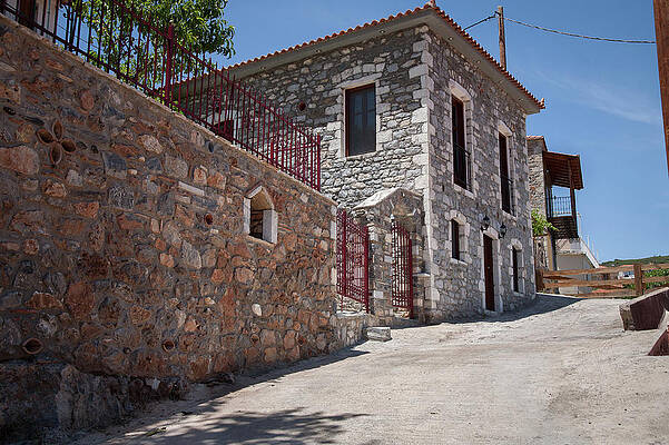 Village in Greece by Al Poullis