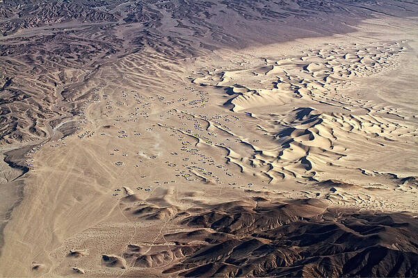 California Photograph - Wagon Trains In The Mojave Desert by Waterdancer