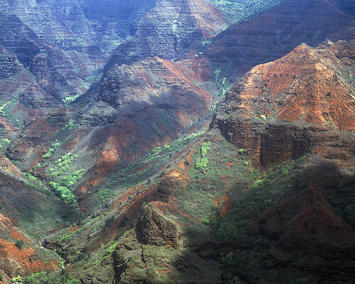 Wall Art featuring the photograph Waimea Canyon by Kenneth Campbell