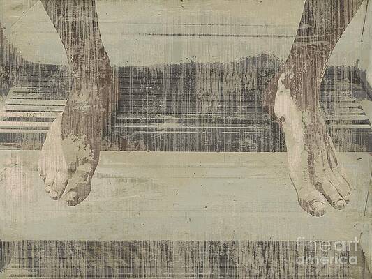 Textured Photograph - Waiting by Onedayoneimage Photography