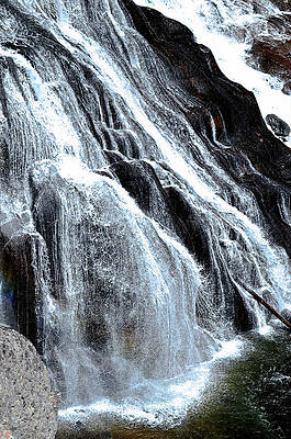 Water Wall Art featuring the photograph Waterfall by La Dolce Vita