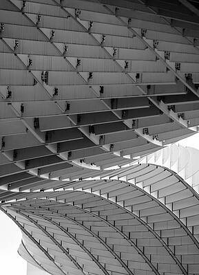 Architecture Photograph - Waves From The Future 2 by AM FineArtPrints