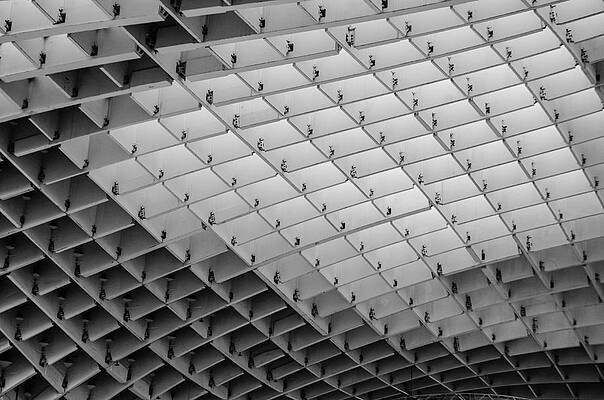 Architecture Photograph - Waves From The Future 4 by AM FineArtPrints