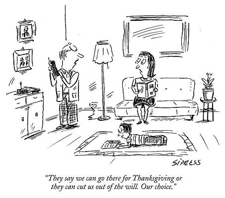 We Can Go There For Thanksgiving Print