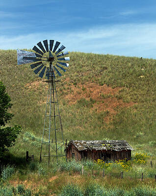 Sky Photograph - Weathered by Mary Jo Allen
