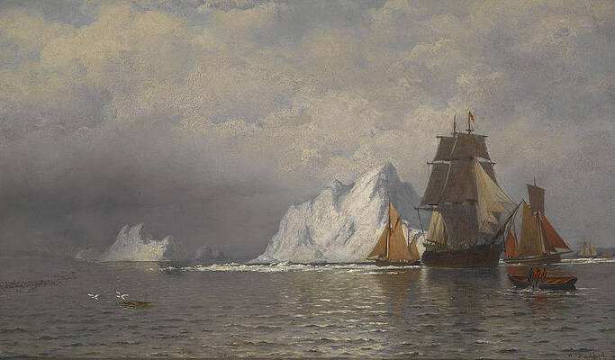 Whaling Paintings for Sale by Bridgeman Images