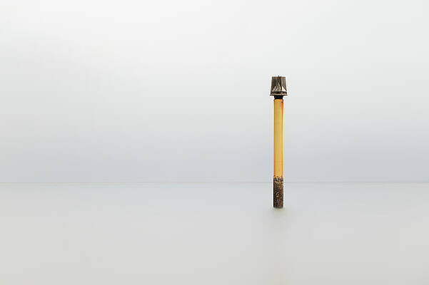 Minimalist Wall Art featuring the photograph Portobello Long Exposure #1 by Grant Glendinning