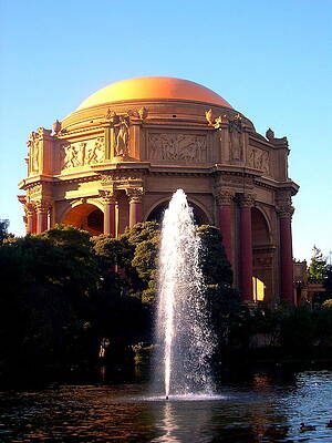 California Wall Art featuring the photograph Where Fountains Dance by C Thomas Cooney