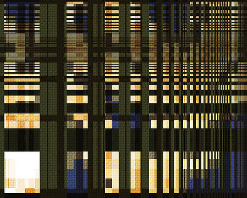 Geometric Wall Art featuring the digital art White Space by Vic Eberly