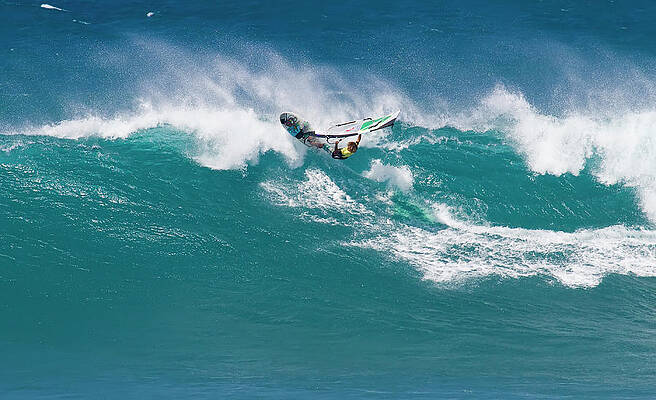 Athlete Wall Art featuring the photograph Windsurfer Pro by Waterdancer