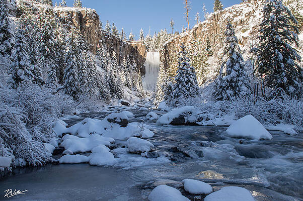 Winter Photograph - Winter At Tumalo by Russell Wells