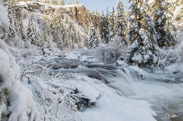 Winter Photograph - Winter Chill by Russell Wells