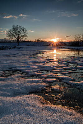 Beautiful Photograph - Winter Melt by Todd Wilkinson