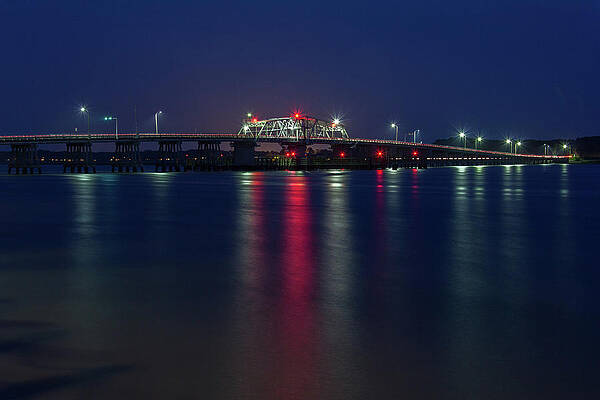 Architecture Photograph - Woods Memorial Bridge by Kenny Thomas