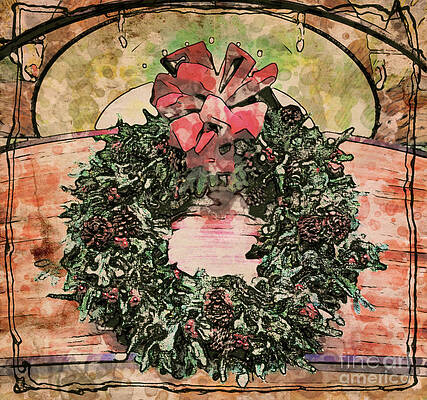 Abstract Photograph - Joyful Wreath by Onedayoneimage Photography
