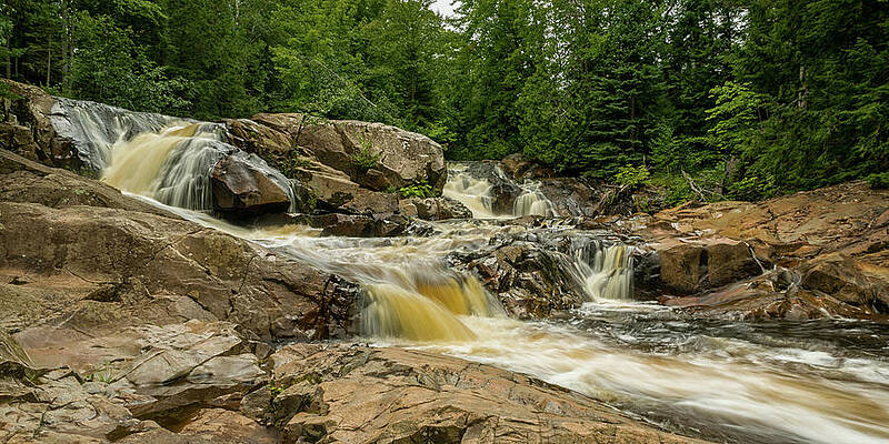 Yellow Dog Falls by Steve L'Italien