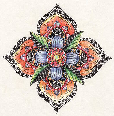 Zendala Template #1 by Jan Steinle