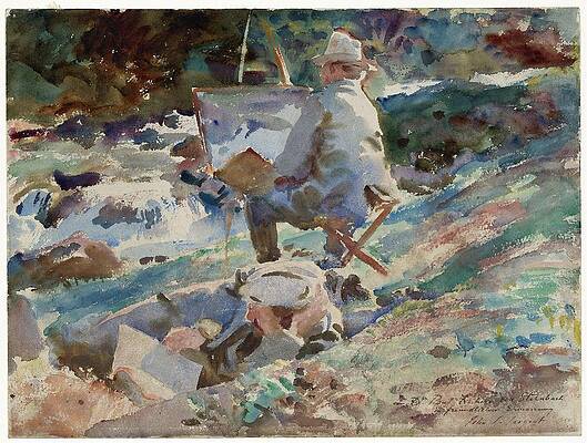 The Artist's Easel　芸術家のイーゼルRalph Gratton Famous Easel Paintings for Sale