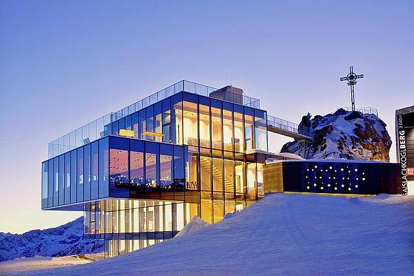 Country Wall Art featuring the digital art Austria, Ice Q Restaurant #1 by Sandra Raccanello