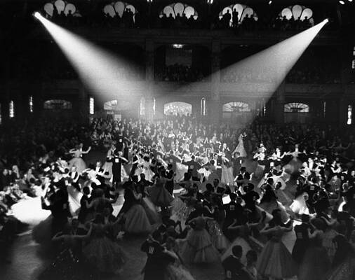 Vintage Ballroom Dance Wall Art