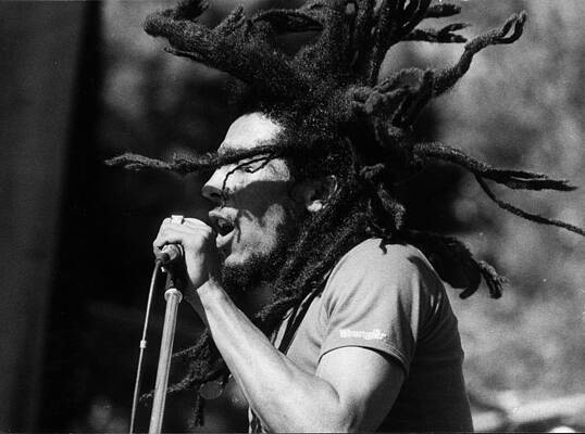 Wall Art featuring the photograph Bob Marley #1 by Keystone