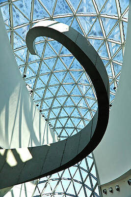 North America Wall Art featuring the digital art Dali Museum In St Petersburg #1 by Claudia Uripos