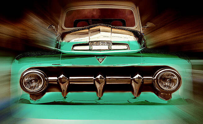 California Photograph - Ford  F100 #2 by Franchi Torres