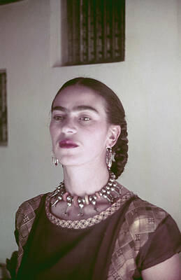 Woman with Braided Hair and Jewelry Wall Art