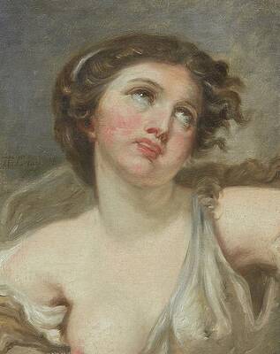 Gaze Painting - Innocence by Jean-baptiste Greuze