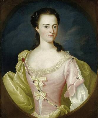 John Singleton Copley Painting - Jane Browne by John Singleton Copley