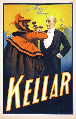 Strobridge And Co Lith Painting - Kellar by Strobridge And Co. Lith.