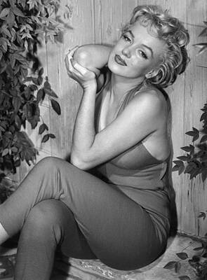 Wall Art featuring the photograph Marilyn Monroe #1 by Baron