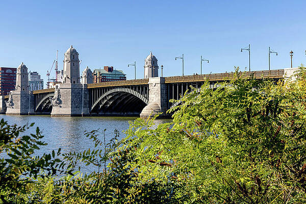 Boston Digital Art - Massachusetts, Boston, The Longfellow #1 by Claudia Uripos