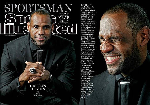Miami Heat Photograph - Miami Heat LeBron James, 2012 Sportsman Of The Year Sports Illustrated Cover #1 by Sports Illustrated