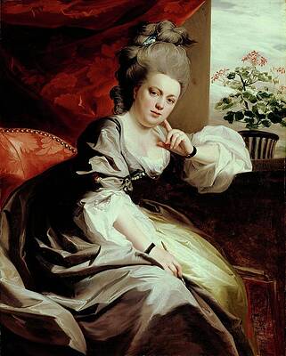 John Singleton Copley Painting - Mrs. Clark Gayton by John Singleton Copley