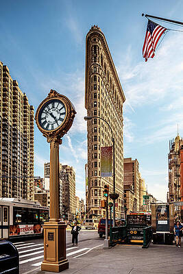 Travel Digital Art - New York City, Flatiron District #1 by Antonino Bartuccio