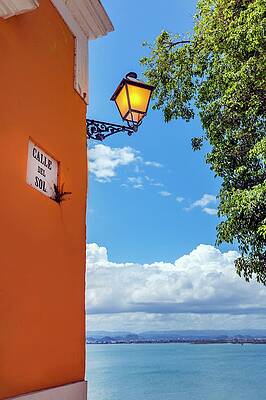 Lamp Wall Art featuring the digital art Old San Juan, Puerto Rico #1 by Lumiere