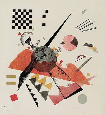 Expressionism Wall Art featuring the painting Orange by Wassily Kandinsky