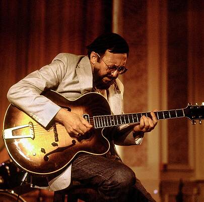Photograph - Photo Of Barney Kessel #1 by David Redfern