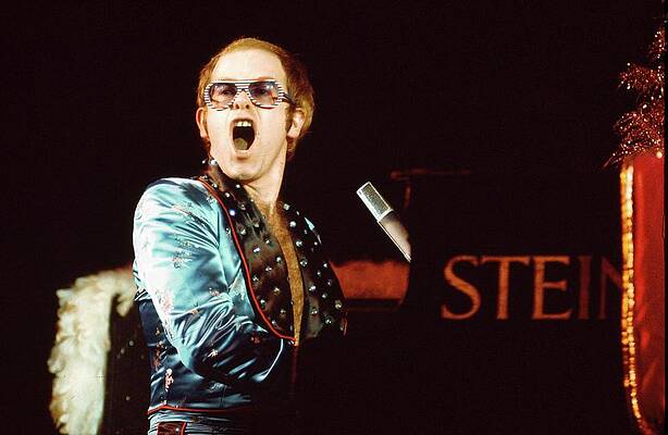 Elton John in Concert Photograph