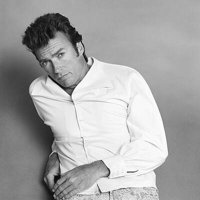 Casual Portrait of a Well-Known Actor Wall Art