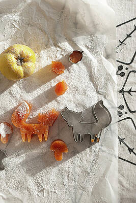 Quince, Quince Bread And A Cookie Cutter #1 Print