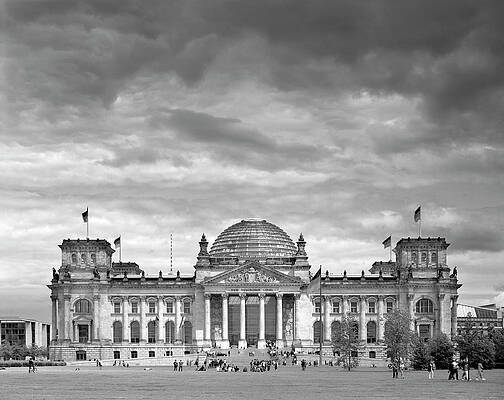 Germany Wall Art featuring the digital art Reichstag Building In Berlin #1 by Giuseppe Dall'arche