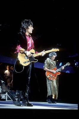 Wall Art featuring the photograph Rolling Stones Performing In Nm #1 by Larry Hulst