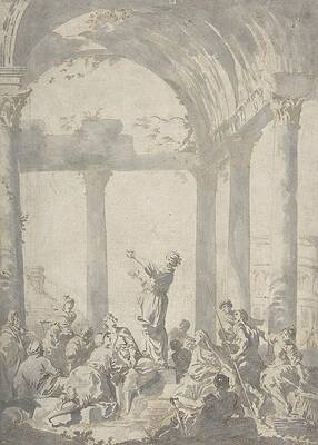 Saint Paul in Athens Wall Art
